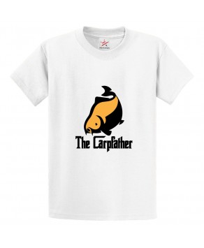 The Carpfather with Carp Fish Classic Unisex Kids and Adults T-Shirt